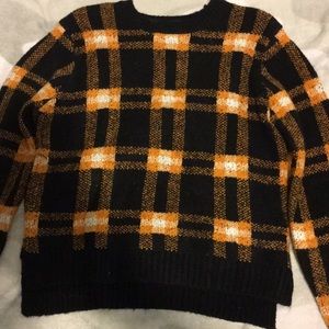 Forever 21 plaid sweater